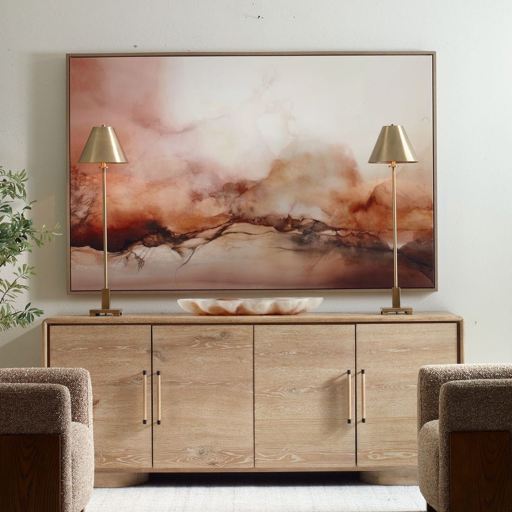 Uttermost Rise Framed Canvas