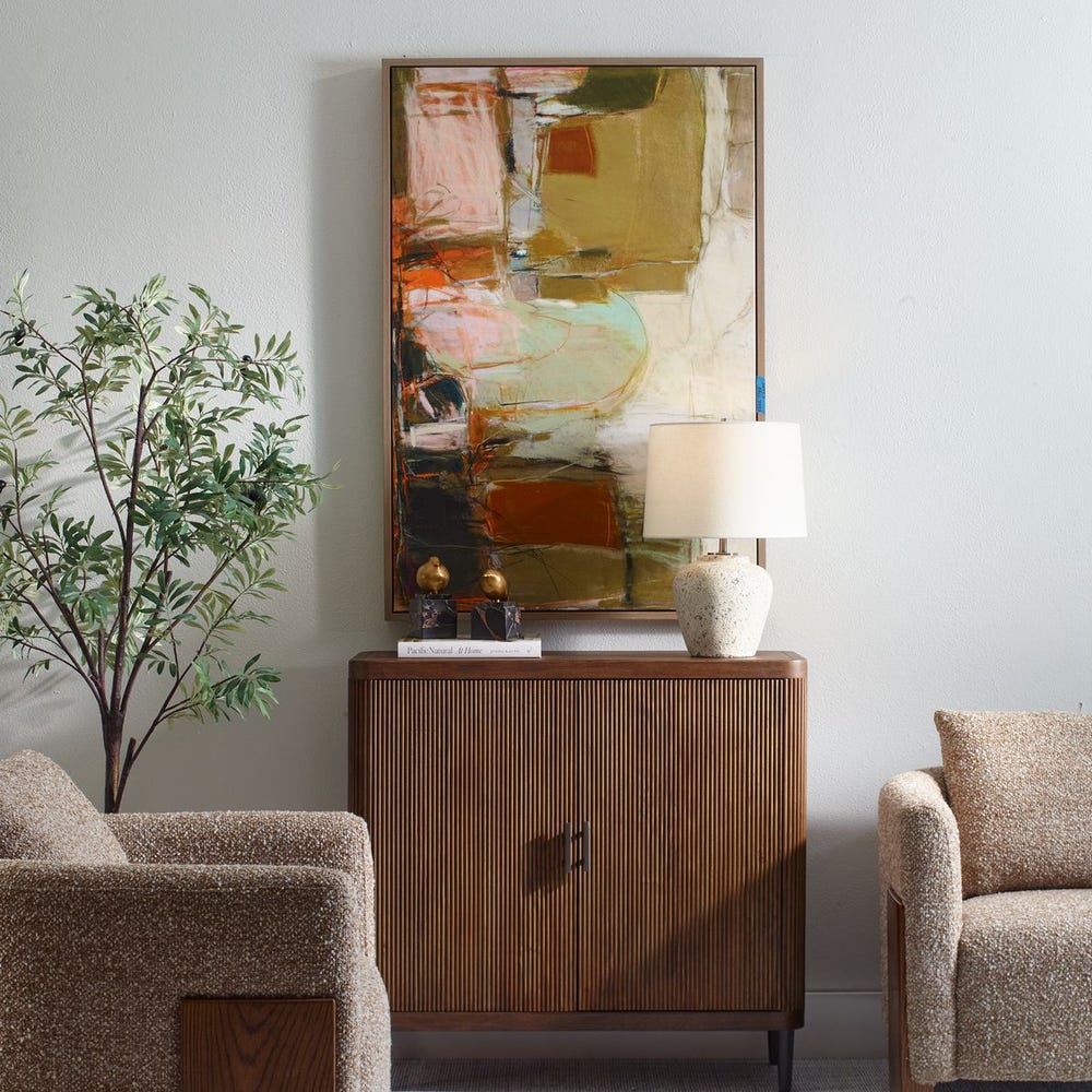 Uttermost Palace Walls Framed Canvas - Image 1