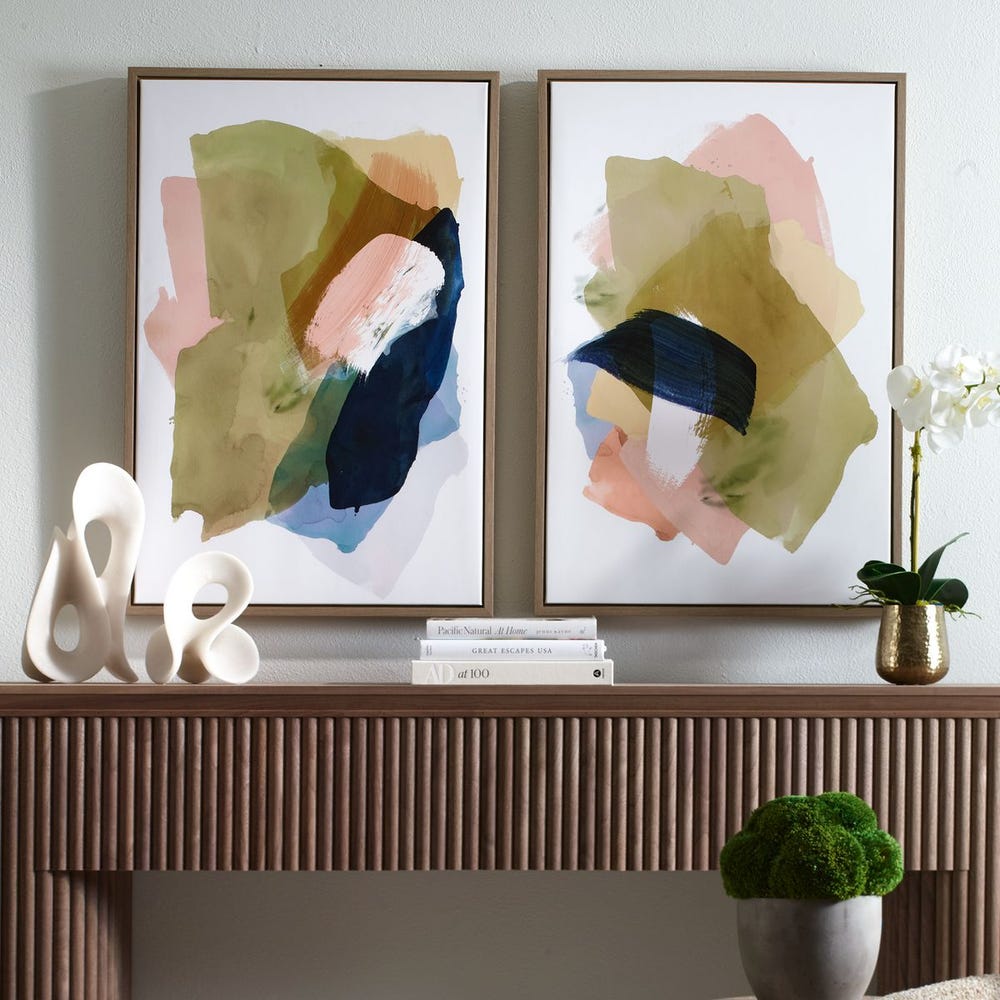 Uttermost Abstract Afternoon Framed Canvas