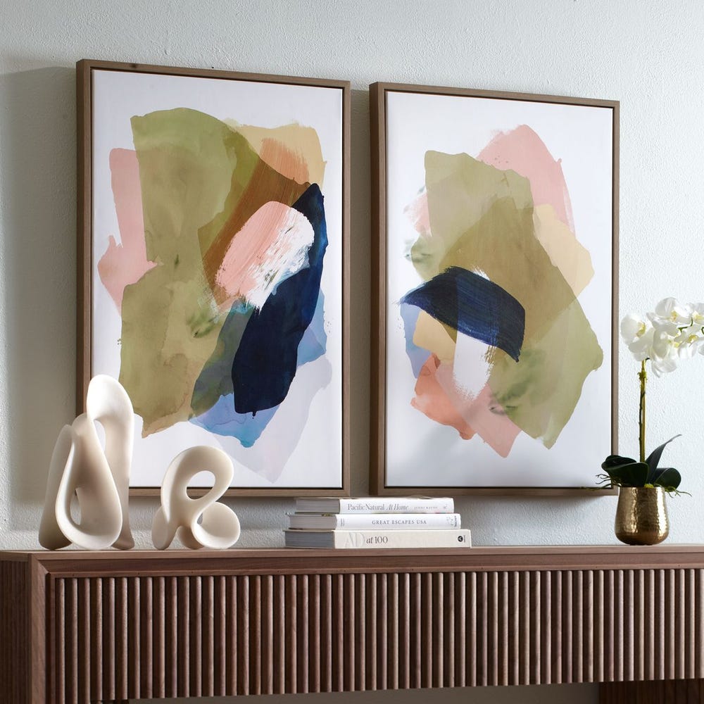 Uttermost Abstract Afternoon Framed Canvas - Image 2