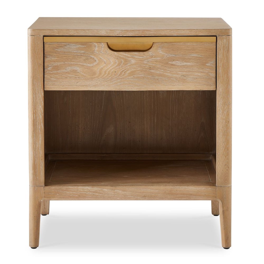 Uttermost Tabi Natural Finish Solid Oak Side Table - Image 2