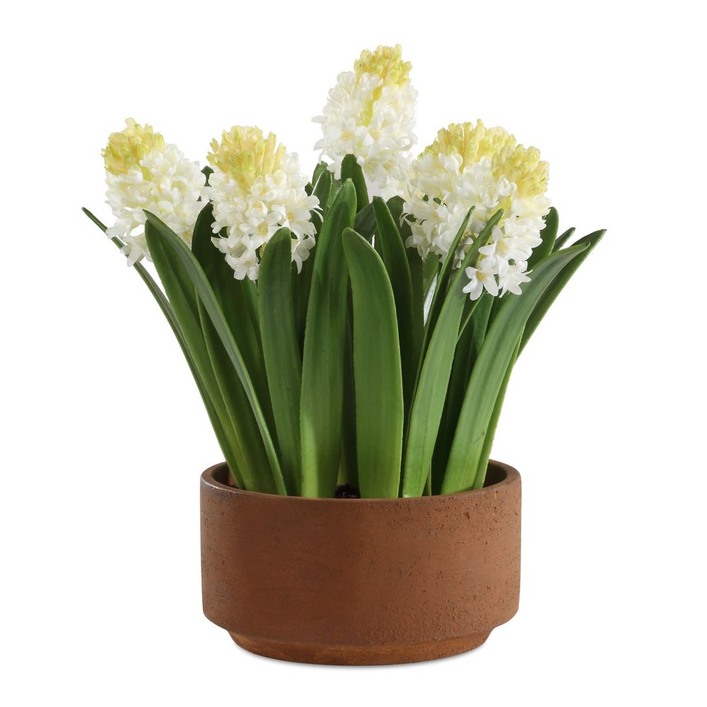 Uttermost Sincerity Potted Hyacinth in Terracotta Planter - Image 2