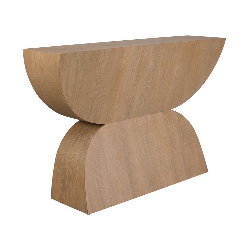 Uttermost Ciano Light Natural Finish Console Table - Image 2