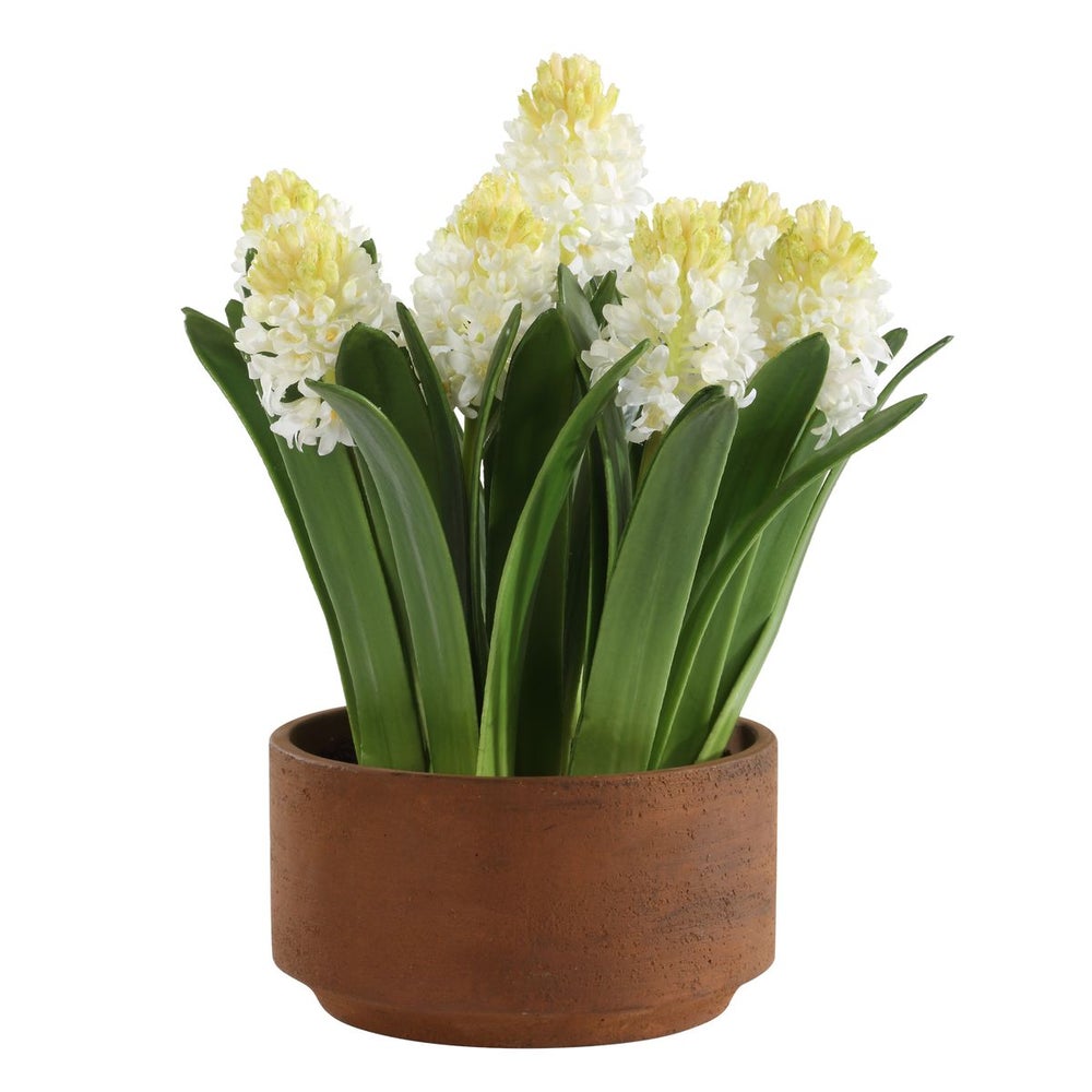 Uttermost Sincerity Potted Hyacinth in Terracotta Planter - Image 3