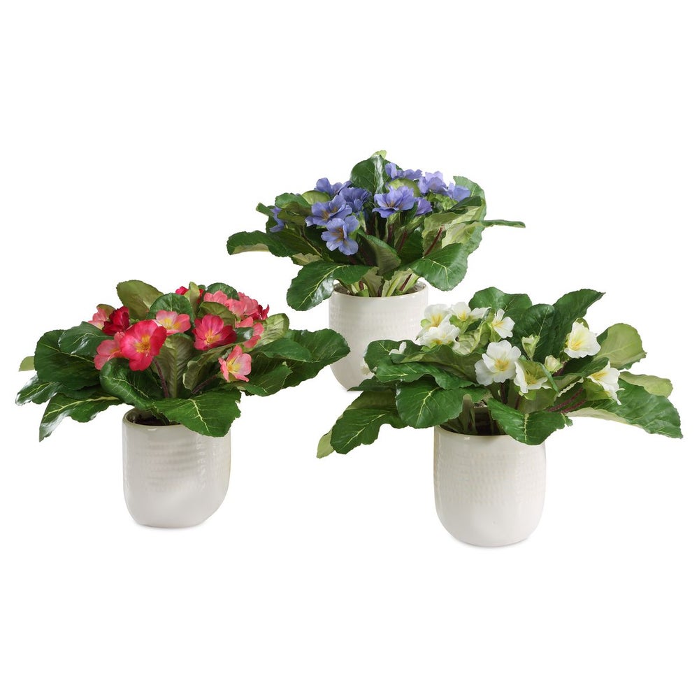 Uttermost Trilogy Set Of 3 Primrose Accents in Glazed Ceramic Containers - Image 2