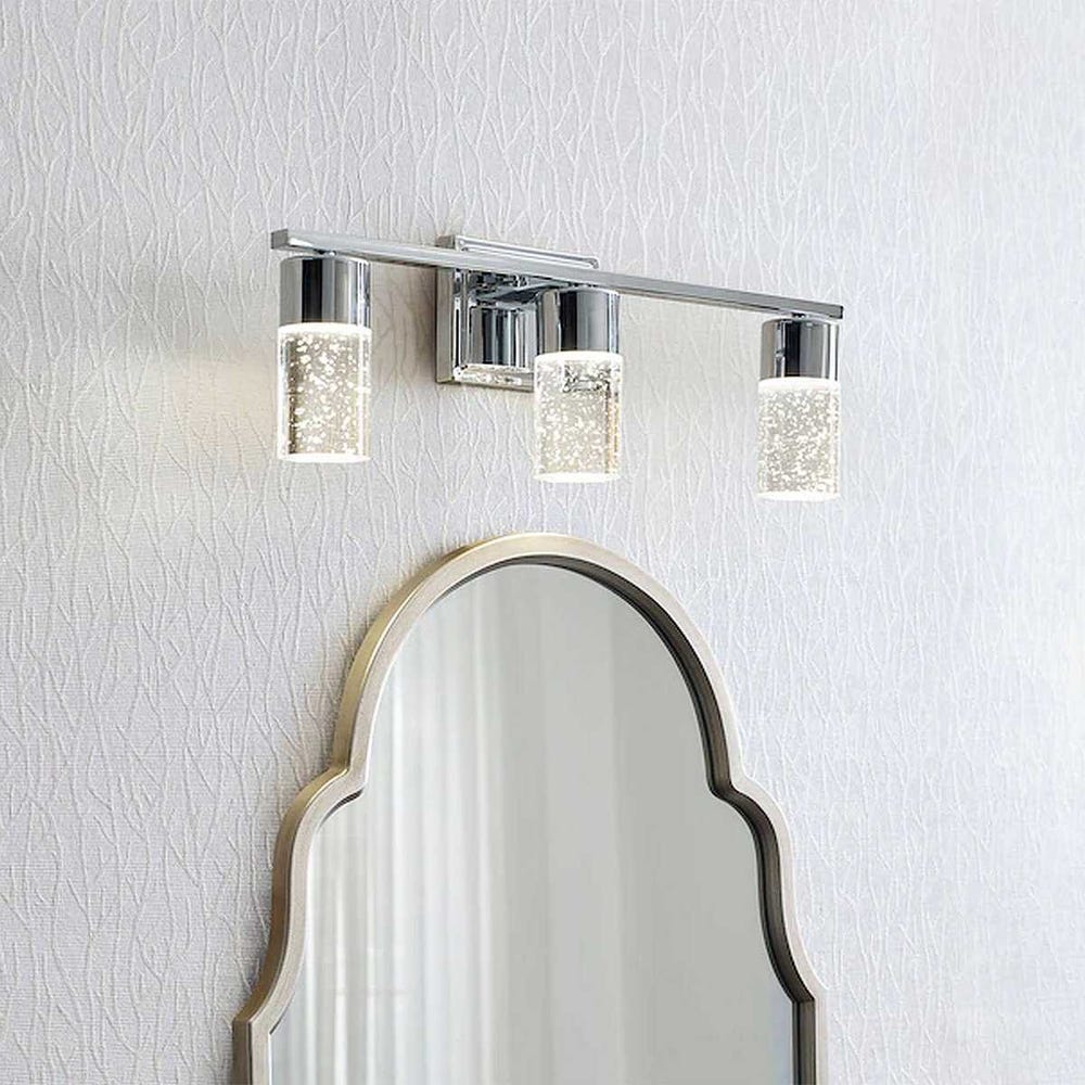 Casa Bella Living Warm Silver Arched Top Mirror - Image 3