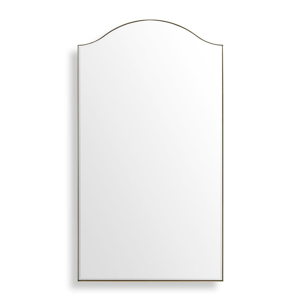 Uttermost Mallorca Brushed Brass Framed Mirror - Image 3