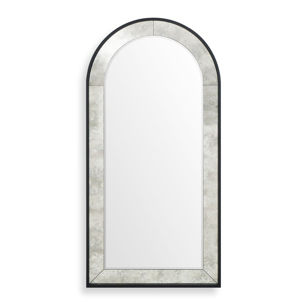 Uttermost Marlowe Oversized Arch Black Iron Mirror - Image 3