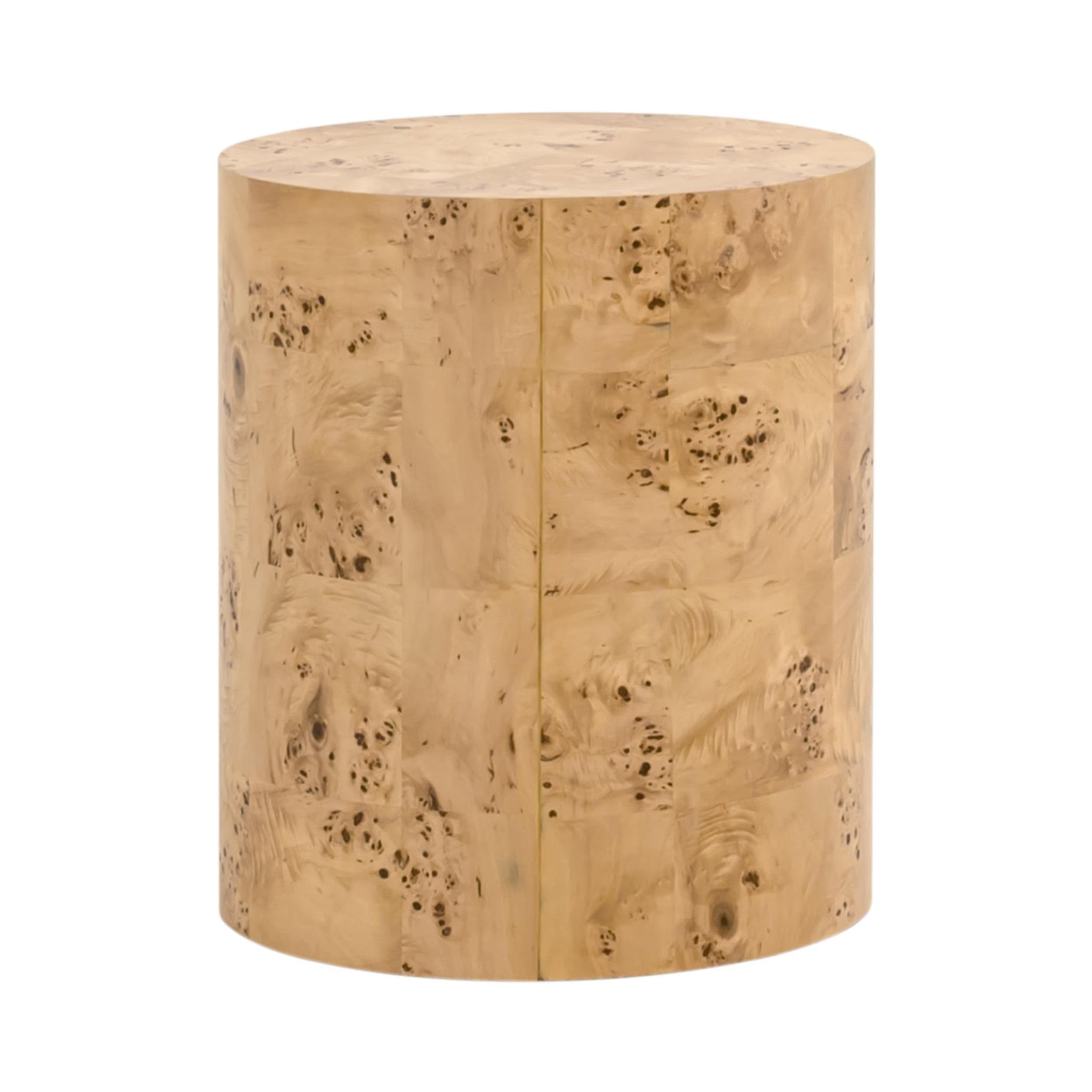 Essentials For Living Burl Accent Table ~ Natural Burl - Image 2