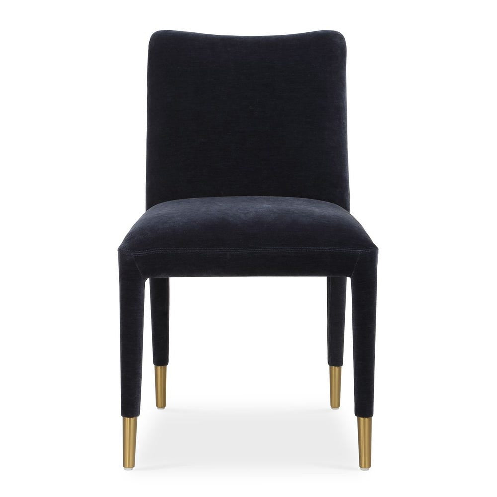 Uttermost Conifer Indigo Velvet Modern Dining Chairs ~ Set of 2 - Image 3