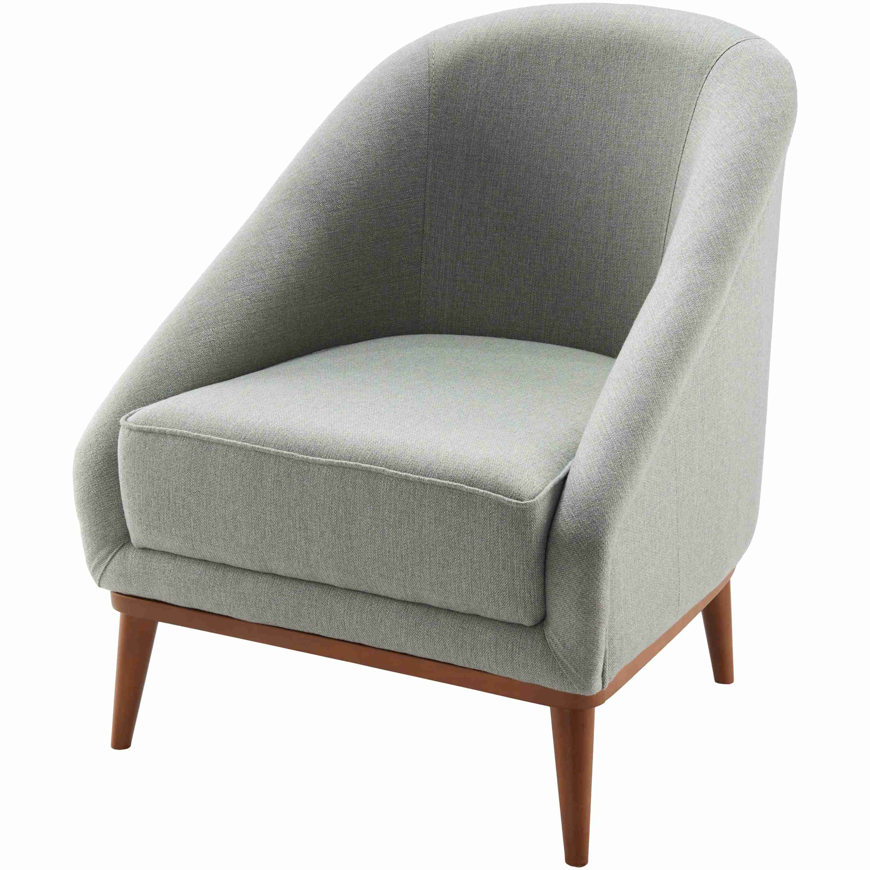 Surya Sandro Modern Light Sage Accent Chair - Image 2