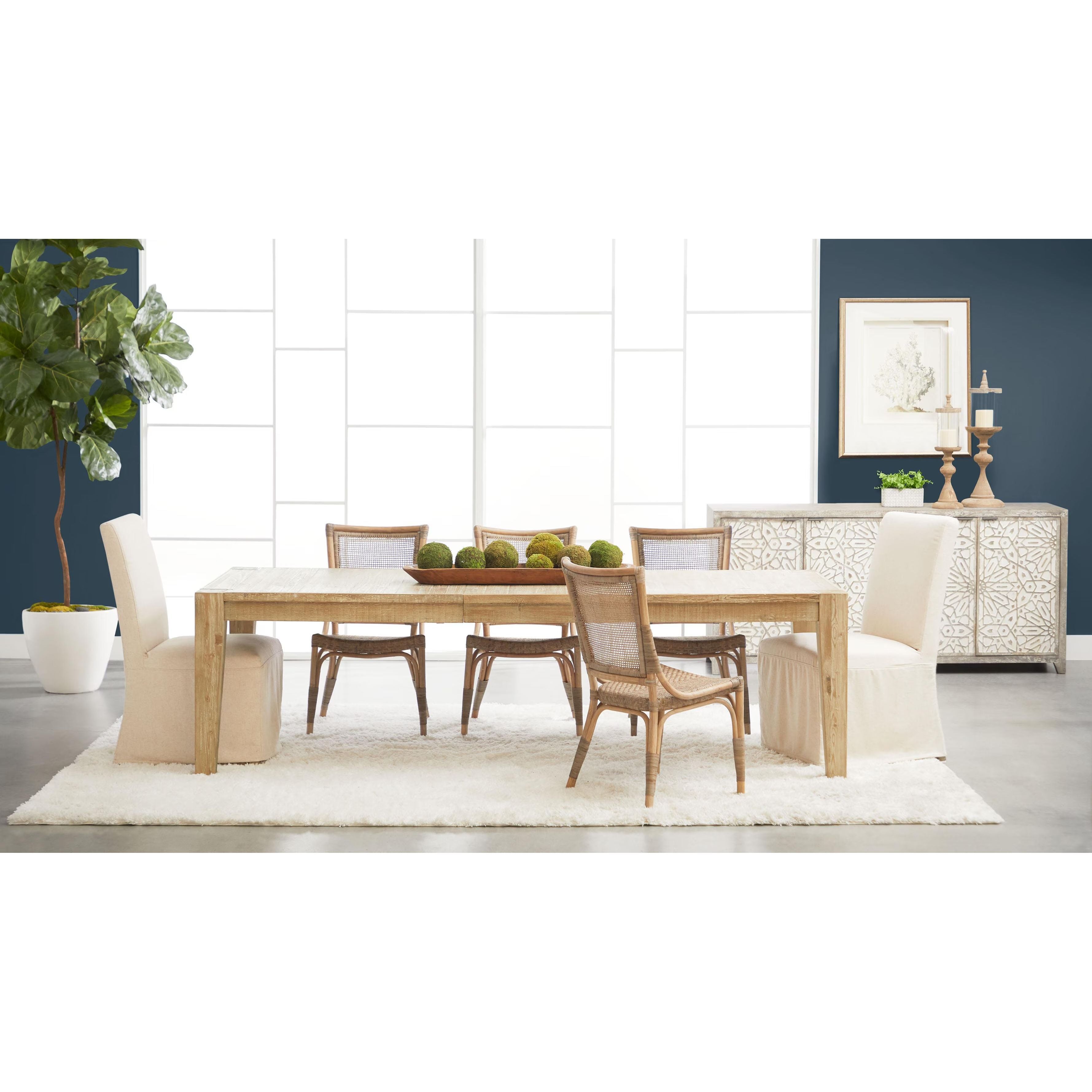 Essentials For Living Luna Dining Chair ~ Matte Gray, Matte Gray Binding (Set of 2) - Image 3