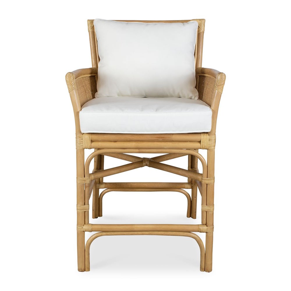 Uttermost Pacific Natural Woven Rattan Counter Stool - Image 2