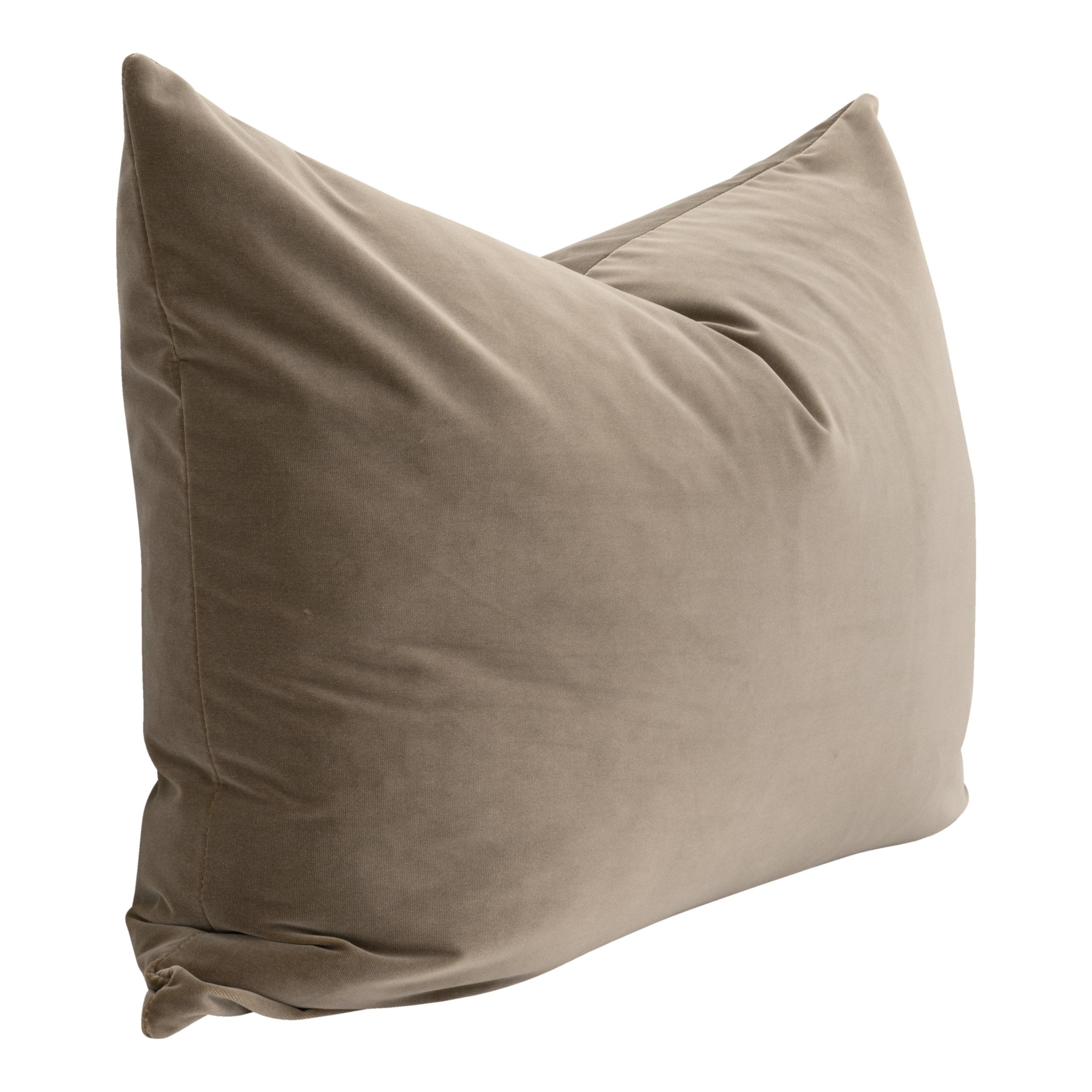 Essentials For Living The Basic 34” Essential Dutch Pillow ~ Caramel Velvet - Image 2