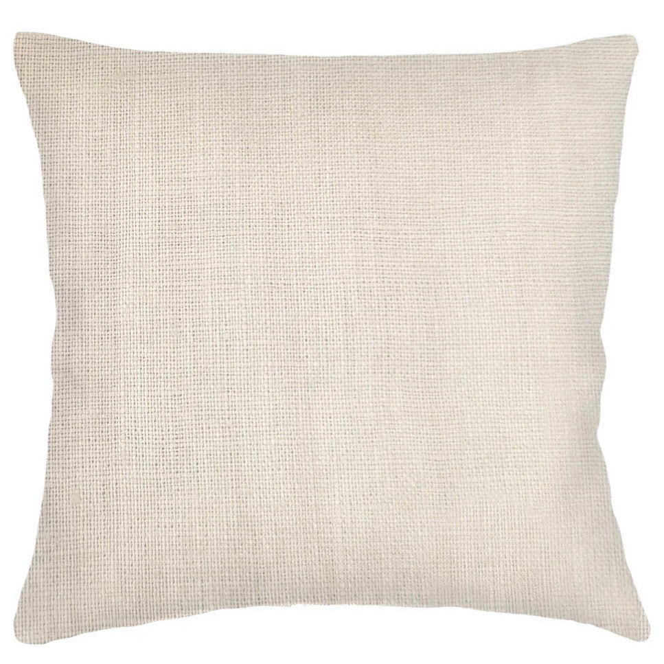 Anaya Home So Soft Linen Natural Beige Pillow 20x20 With Down Insert ~ DREAMY BEDDING SALE ~ Limited Quantity - Image 2