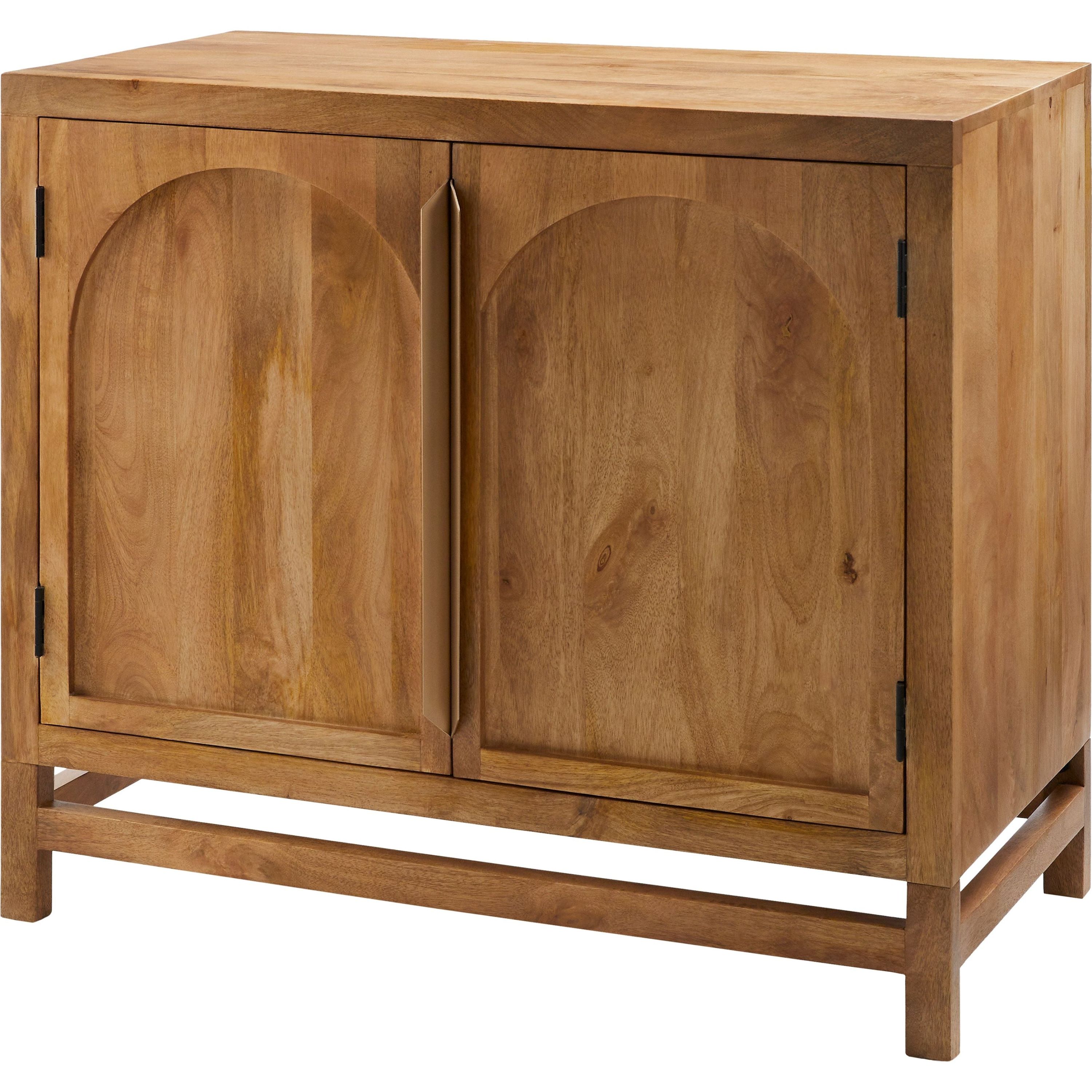 Surya Bryon Modern Mango Wood Cabinet - Image 2