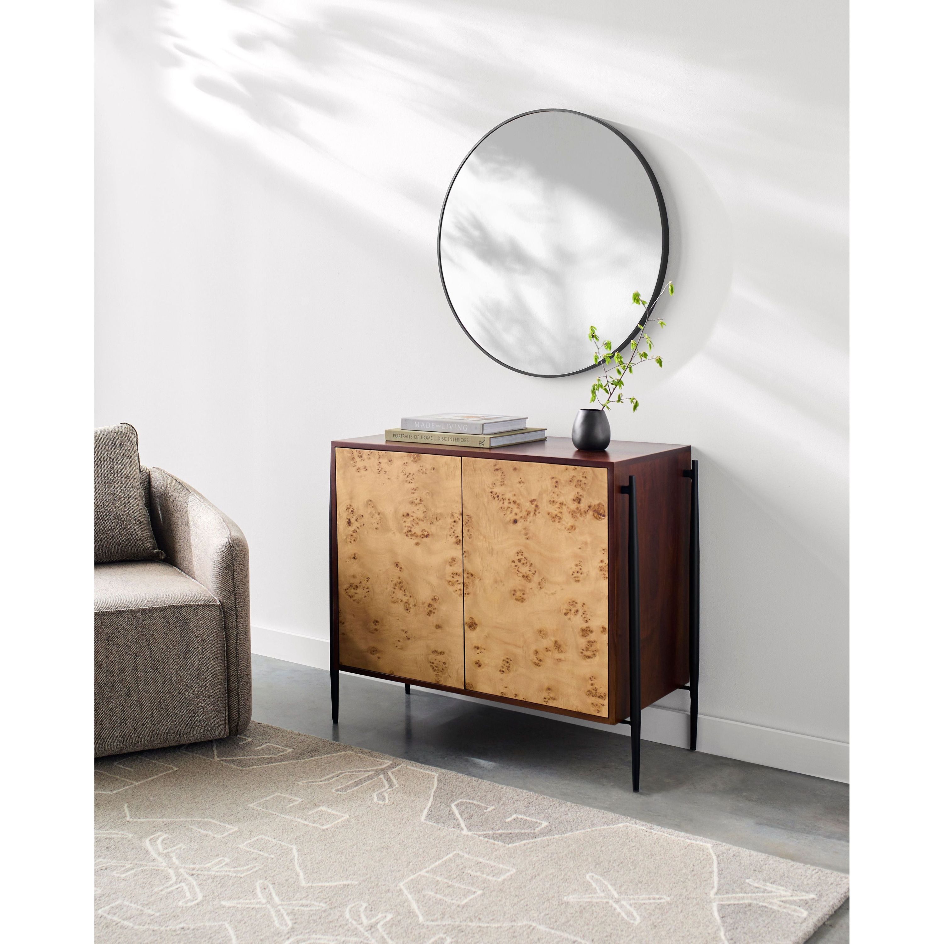 Surya Judith Modern Mango Wood Cabinet - Image 1