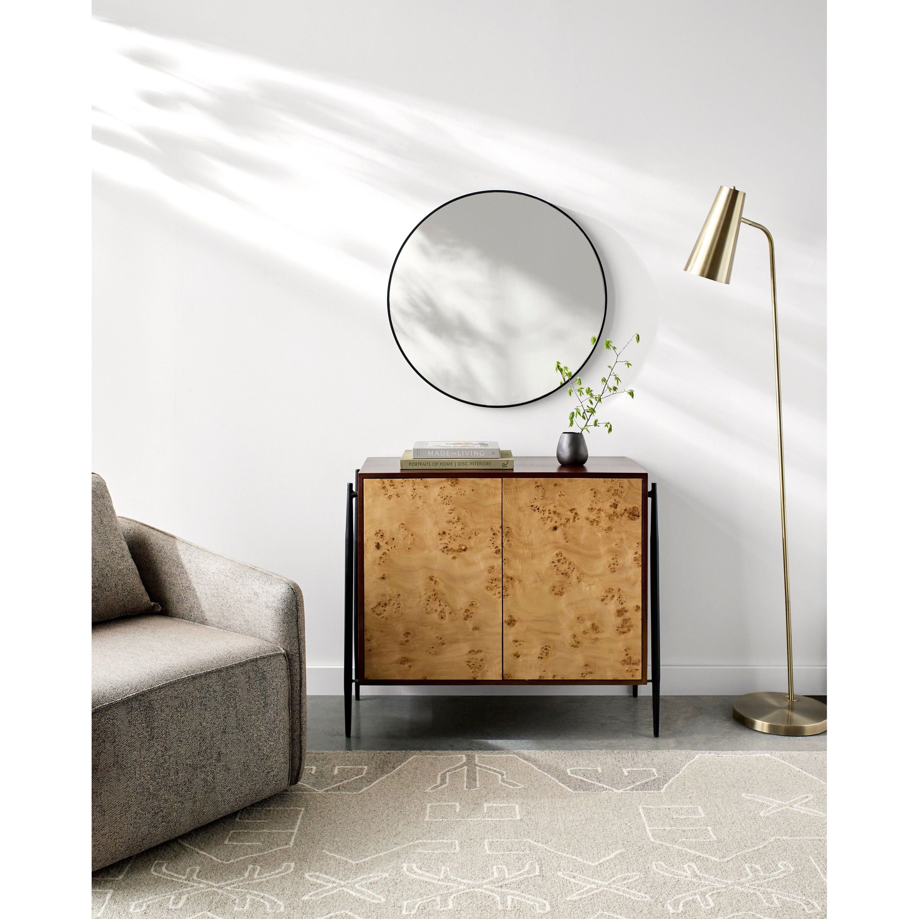 Surya Judith Modern Mango Wood Cabinet - Image 3