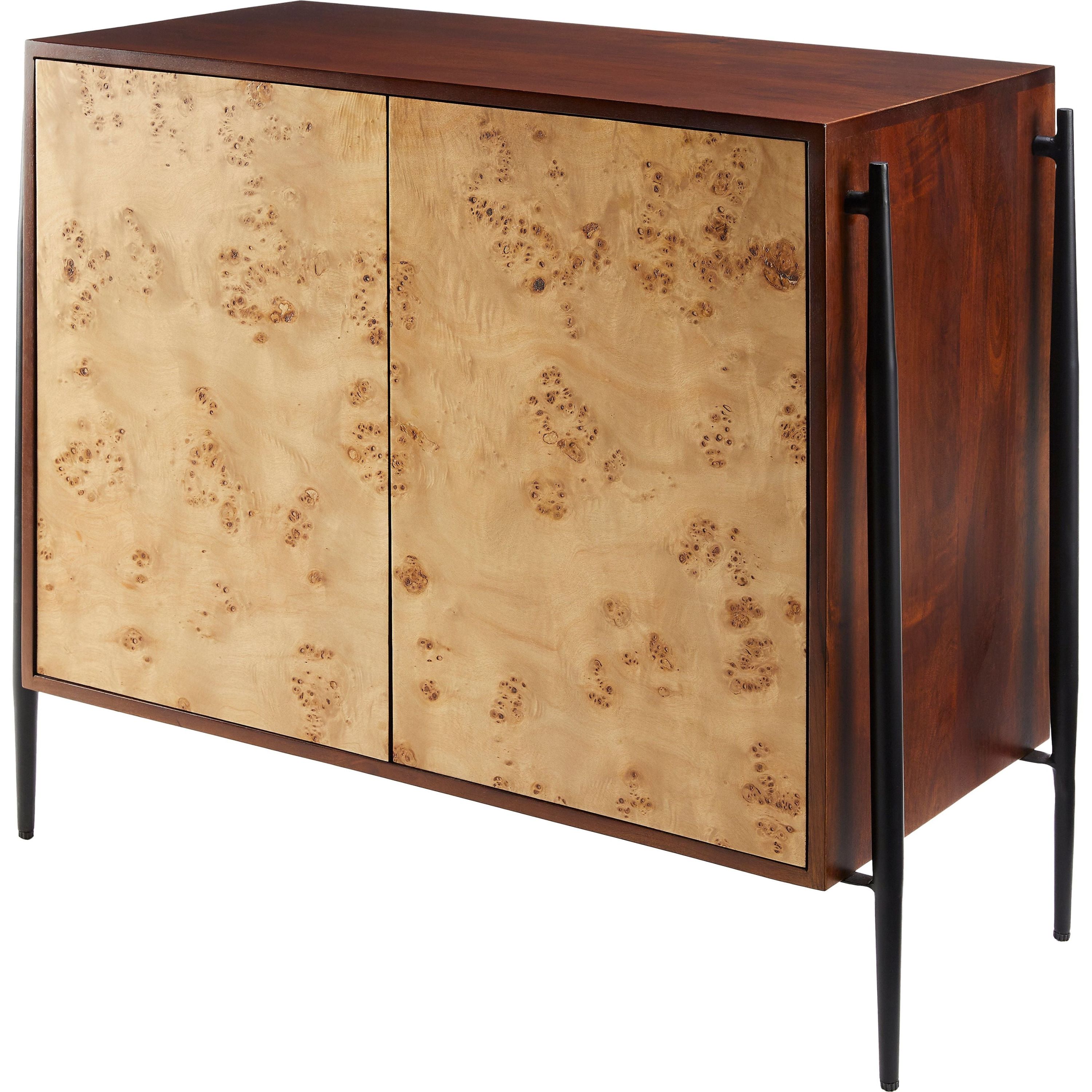 Surya Judith Modern Mango Wood Cabinet - Image 2