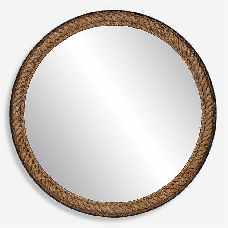 Uttermost Bolton Natural Rope Round Mirror - Image 2