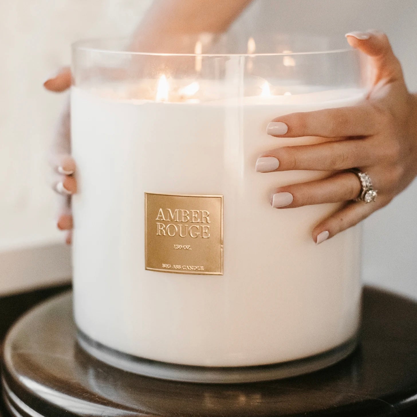 Big Ass Luxuries Amber Rouge Baby Big Ass Luxe Collection Candle ~ 150 oz. ~ IN-STORE PURCHASE ONLY - Image 2