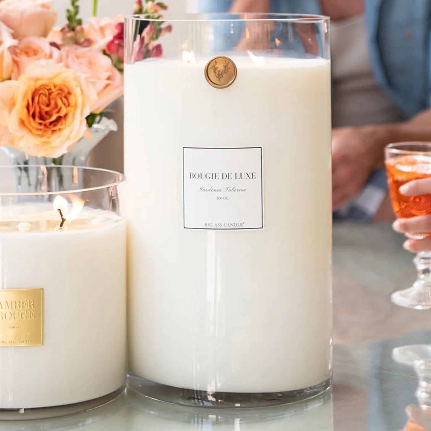 Big Ass Luxuries Gardenia Tuberose Big Ass Candle ~ 300 oz.~ IN-STORE PURCHASE ONLY - Image 2