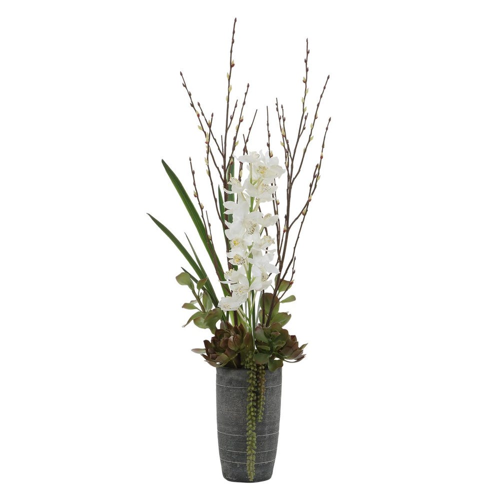 Uttermost Eterna Tall Orchid Centerpiece - Image 1