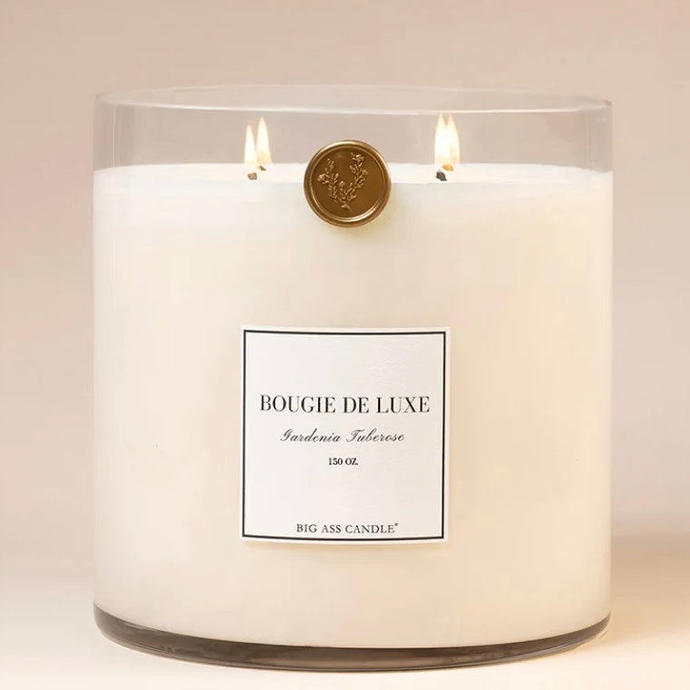 Big Ass Luxuries Gardenia Tuberose Baby Big Ass Candle ~ 150 oz. ~ IN-STORE PURCHASE ONLY