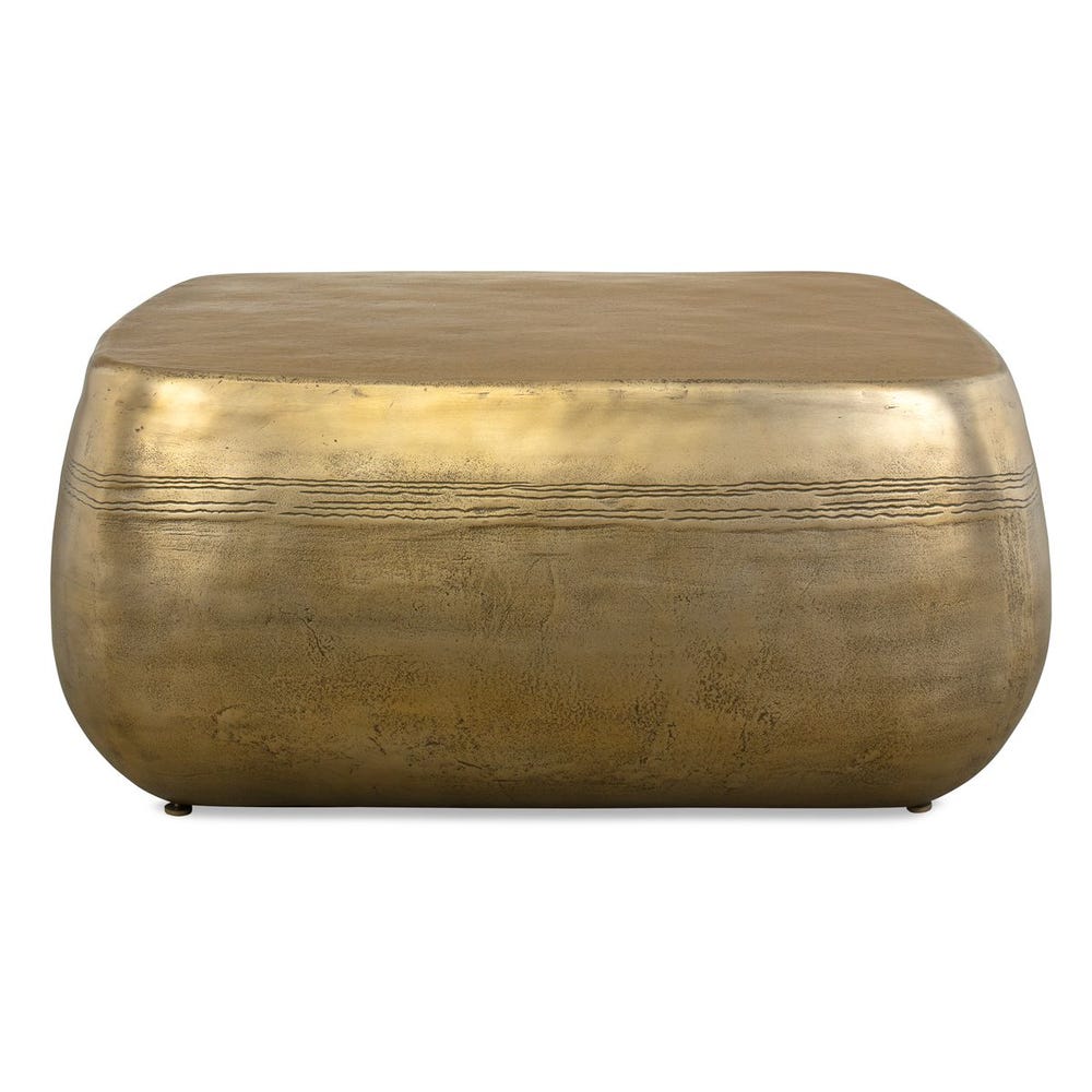 Uttermost Saguaro Aged Brass Coffee Table ~ Indoor-Outdoor Use - Image 1