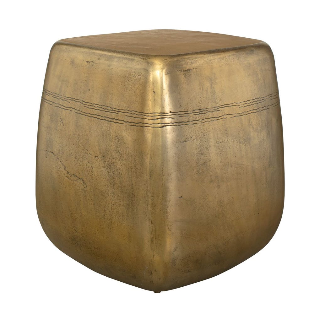 Uttermost Saguaro Aged Brass Side Table ~ Indoor-Outdoor Use - Image 1