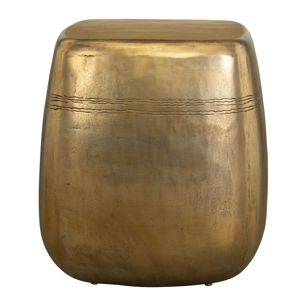 Uttermost Saguaro Aged Brass Side Table ~ Indoor-Outdoor Use - Image 2