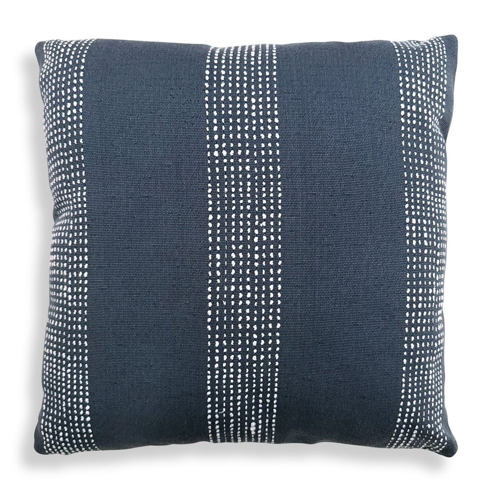 Uttermost Caper Sunbrella Outdoor Pillow ~ Slate Blue - Image 2