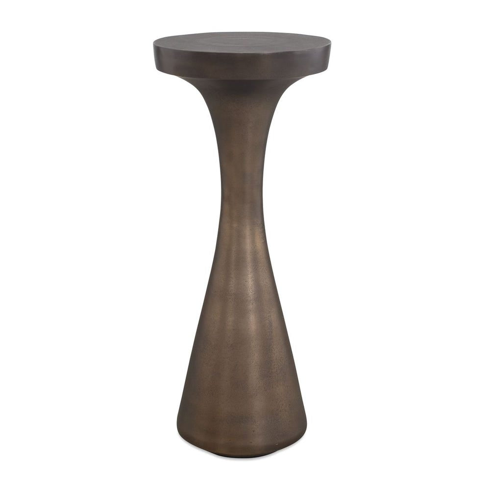Uttermost Miko Dark Bronze Drink Table ~ Indoor And Outdoor Use - Image 1