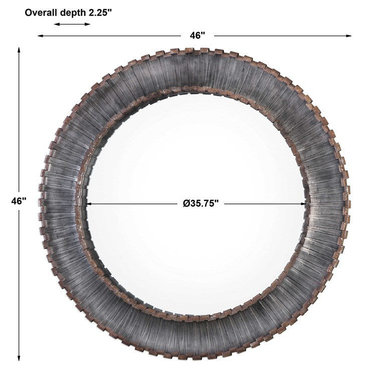 Uttermost Tanaina Round Mirror - Image 3