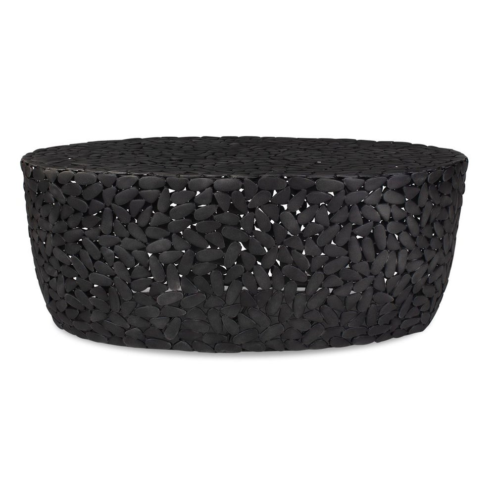 Uttermost Rivington Black Outdoor Coffee Table - Image 1