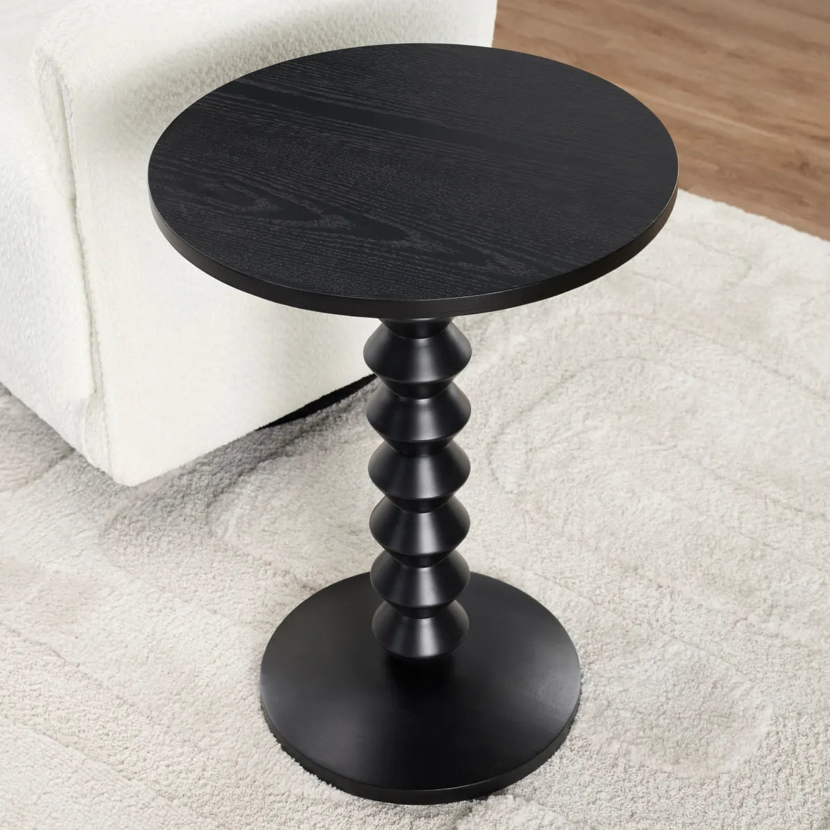 Crestview Collection Taylor Black Accent Table - Image 2