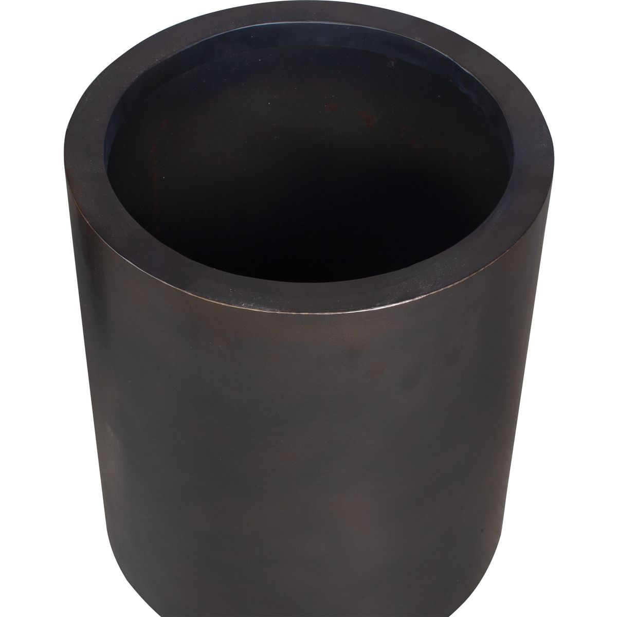 Uttermost Volcan Set of 2 Matte Bronze Iron Planters ~ Indoor and Outdoor Use - Image 3