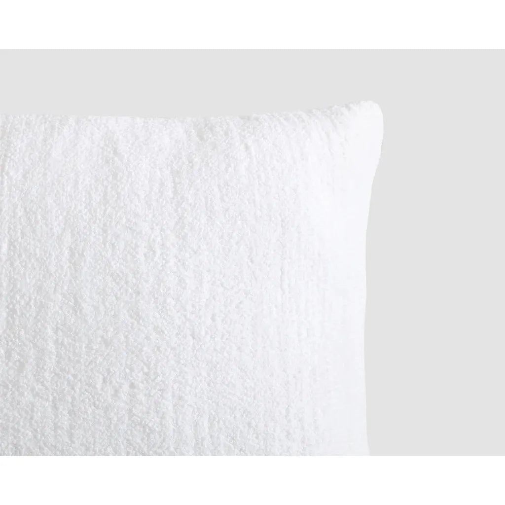 Sunday Citizen Clear White Snug Throw Pillow 20x20 - Image 2