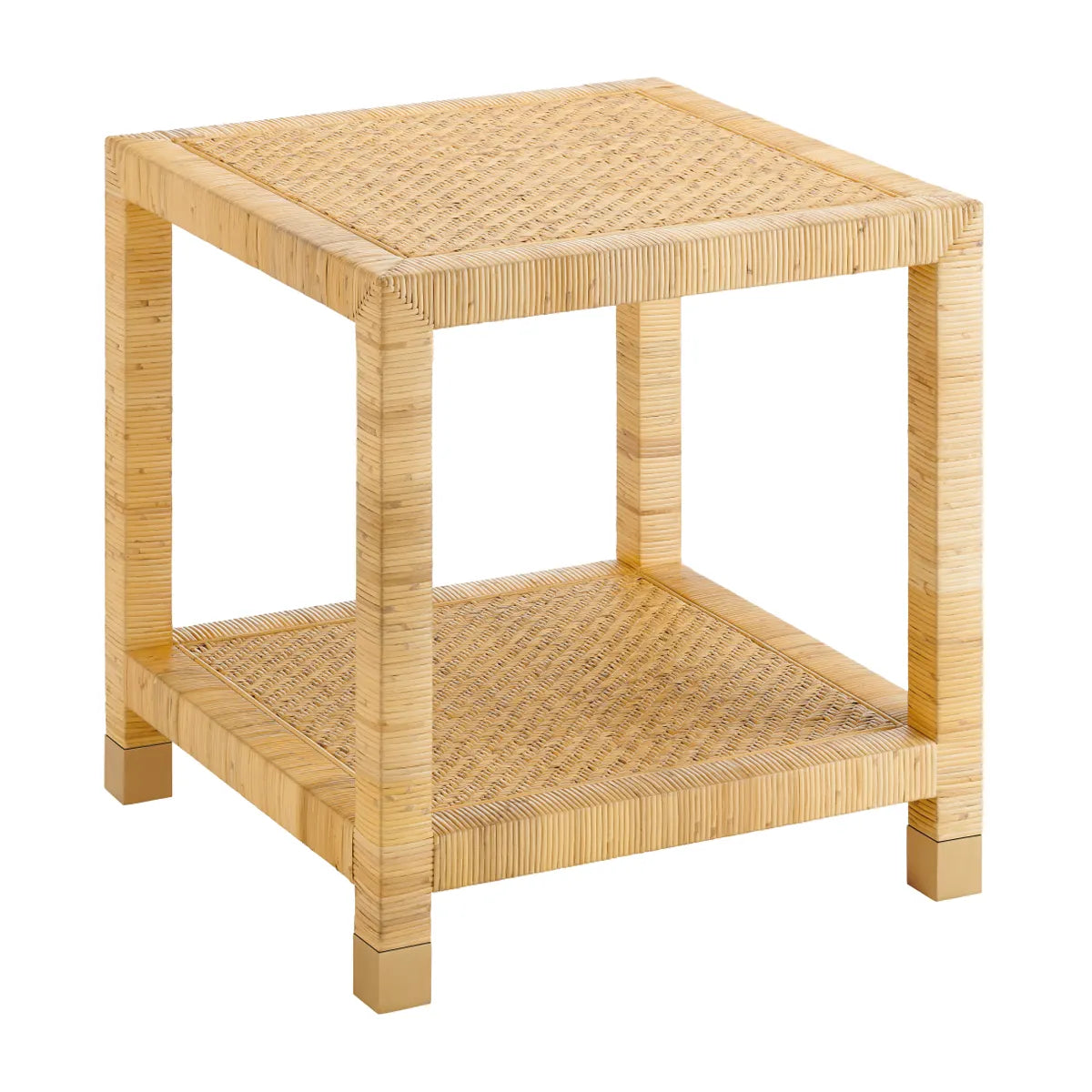 Crestview Collection Barbados Natural Wood End Table - Image 1
