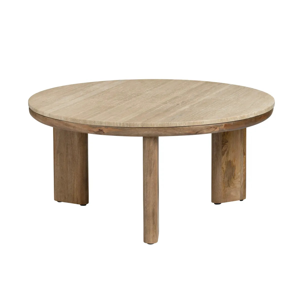 Crestview Collection Mason Round Coffee Table - Image 3
