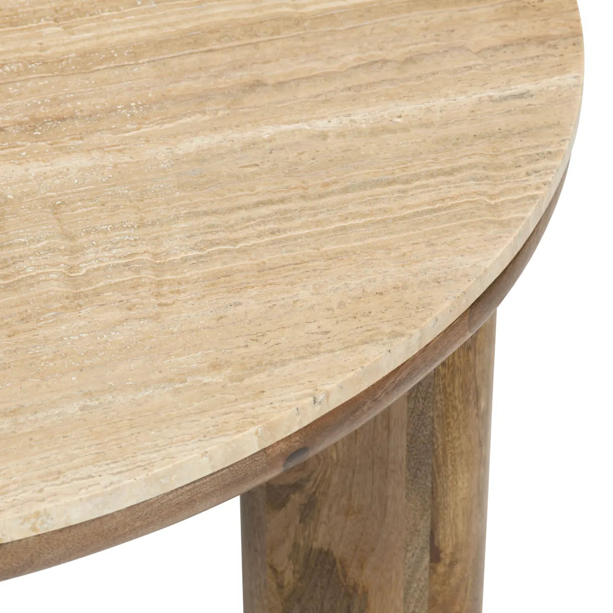 Crestview Collection Mason Round Coffee Table - Image 2