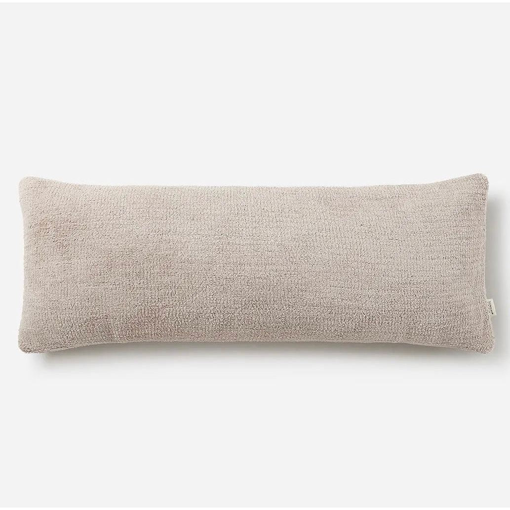 Sunday Citizen Taupe Snug Lumbar Pillow 36 x 14 - Image 1