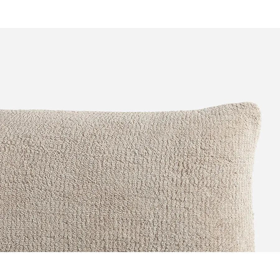 Sunday Citizen Taupe Snug Lumbar Pillow 36 x 14 - Image 2