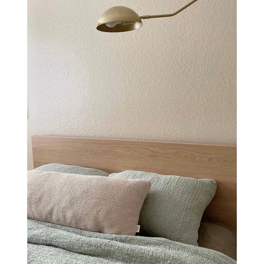 Sunday Citizen Taupe Snug Lumbar Pillow 36 x 14 - Image 3