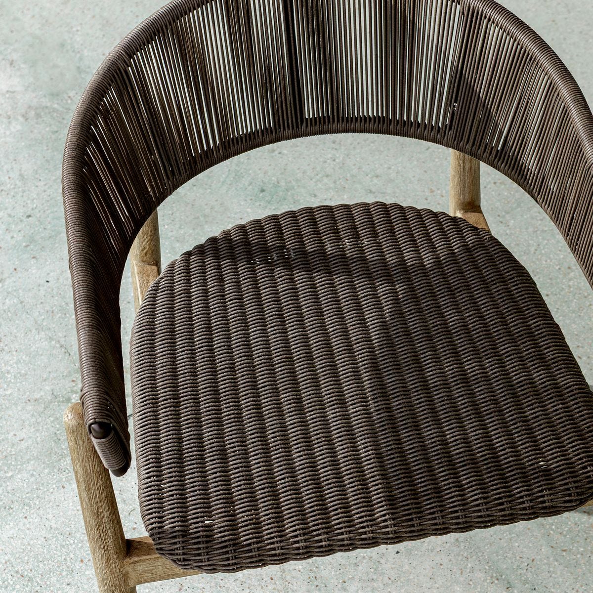 Uttermost Dermott All Weather Wicker Outdoor Dining Chair ~ Set Of 2 - Image 3