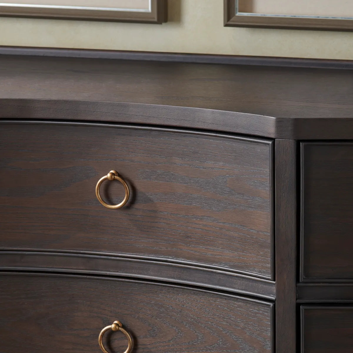 Crestview Collection Franklin Dark Brown Nine- Drawer Dresser - Image 3