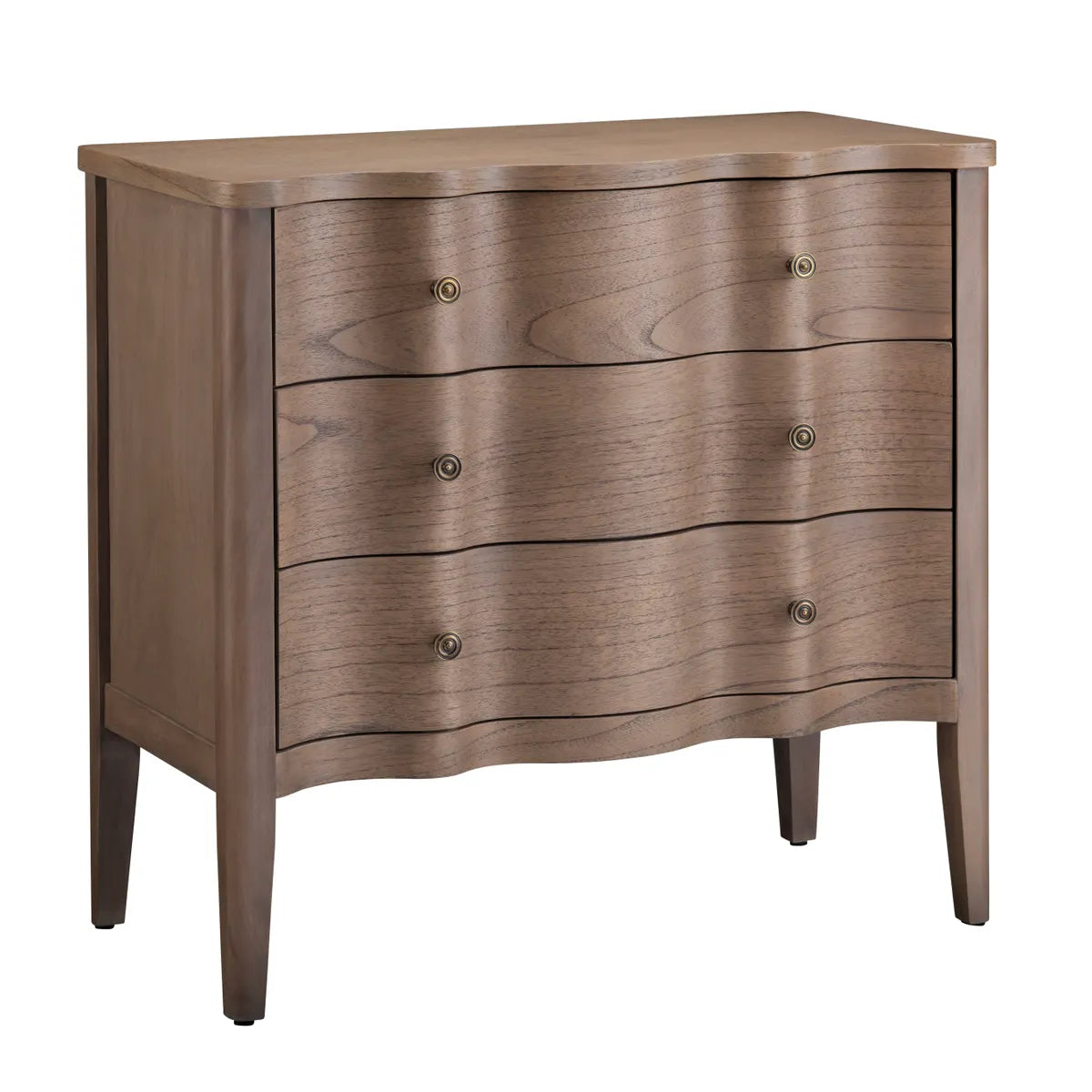 Crestview Collection Pembroke Light Brown Three- Drawer Chest - Image 2