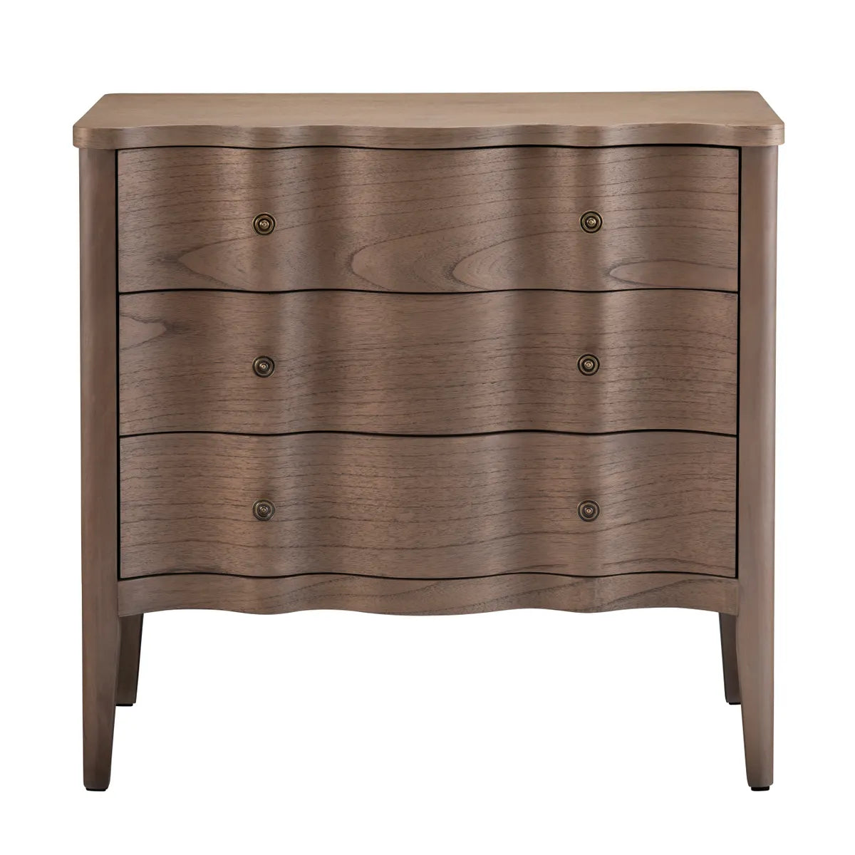 Crestview Collection Pembroke Light Brown Three- Drawer Chest - Image 3