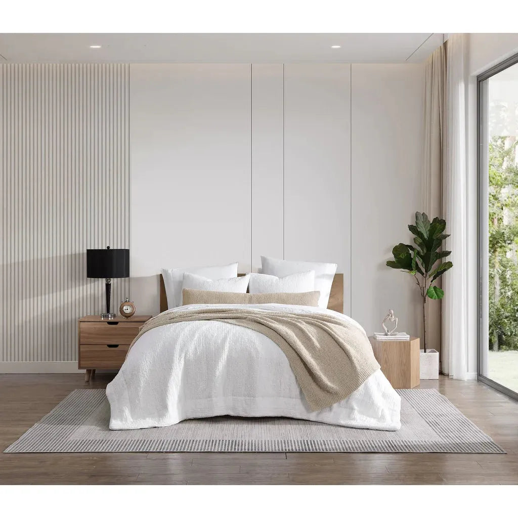 Sunday Citizen Clear White Snug Cooling Queen Size Comforter - Image 3