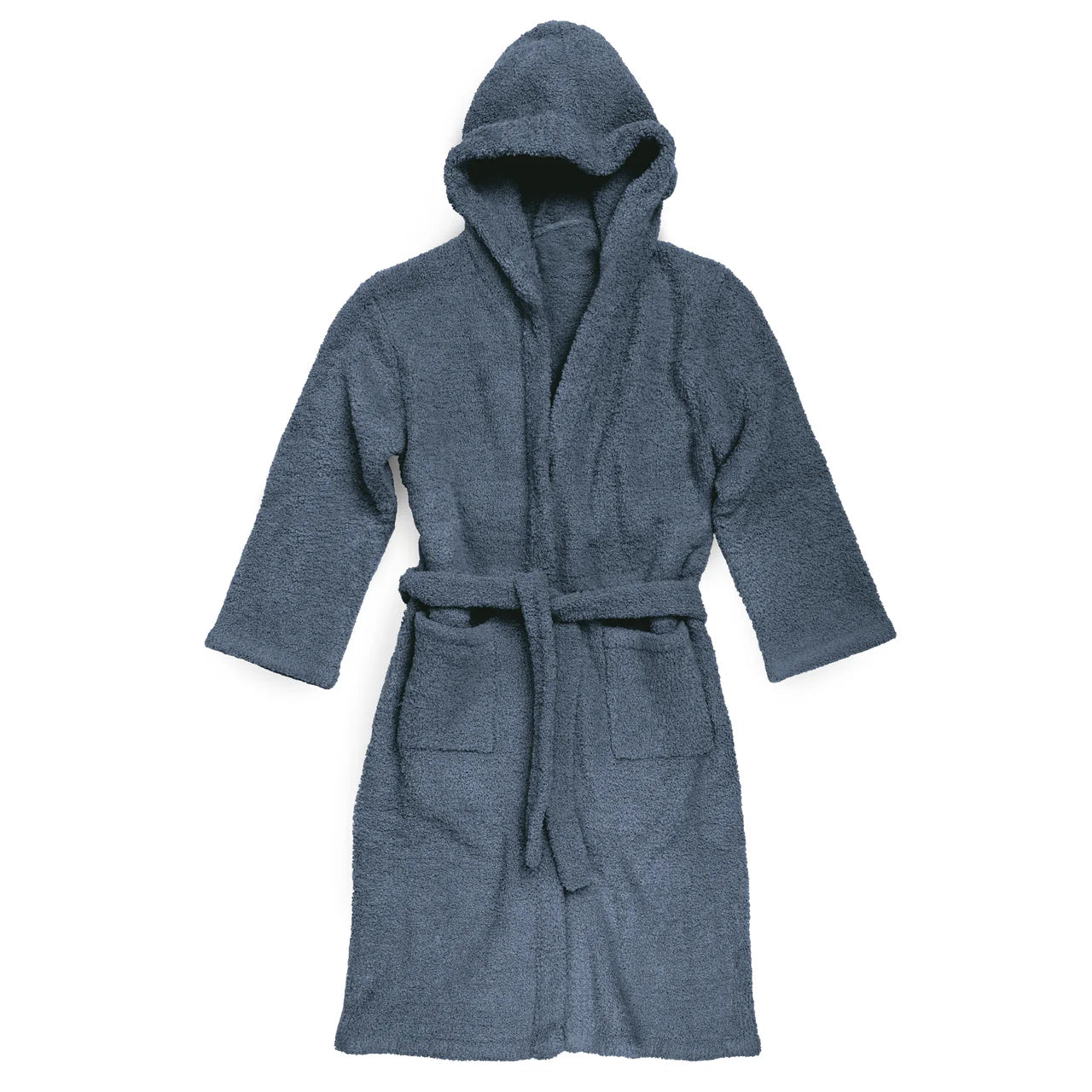 Kashwere Ultra Plush Vintage Blue Signature Hooded Robe Chenilla Classic ~ Small/Medium - Image 3